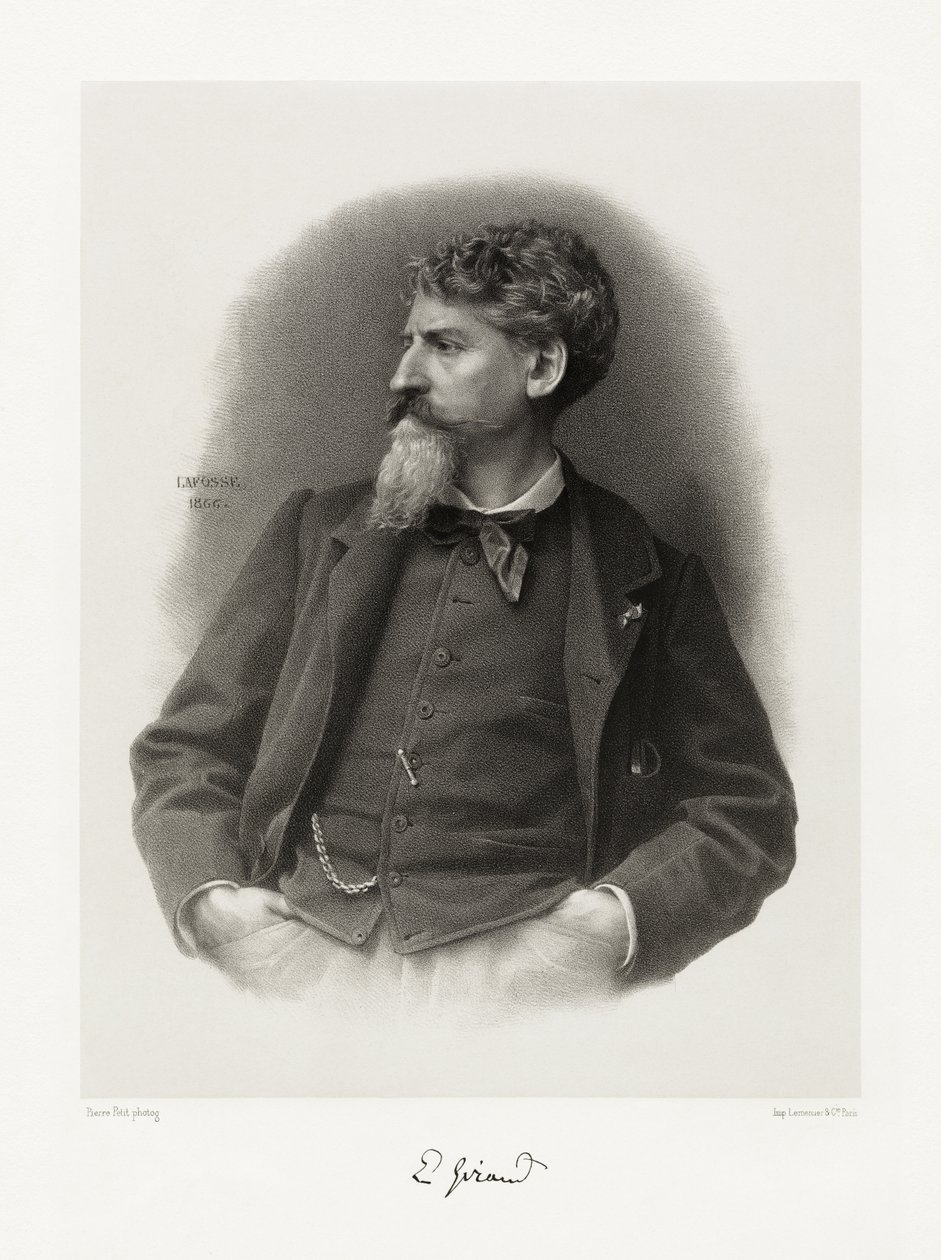 Eugène Giraud door Jean Baptiste Adolphe Lafosse