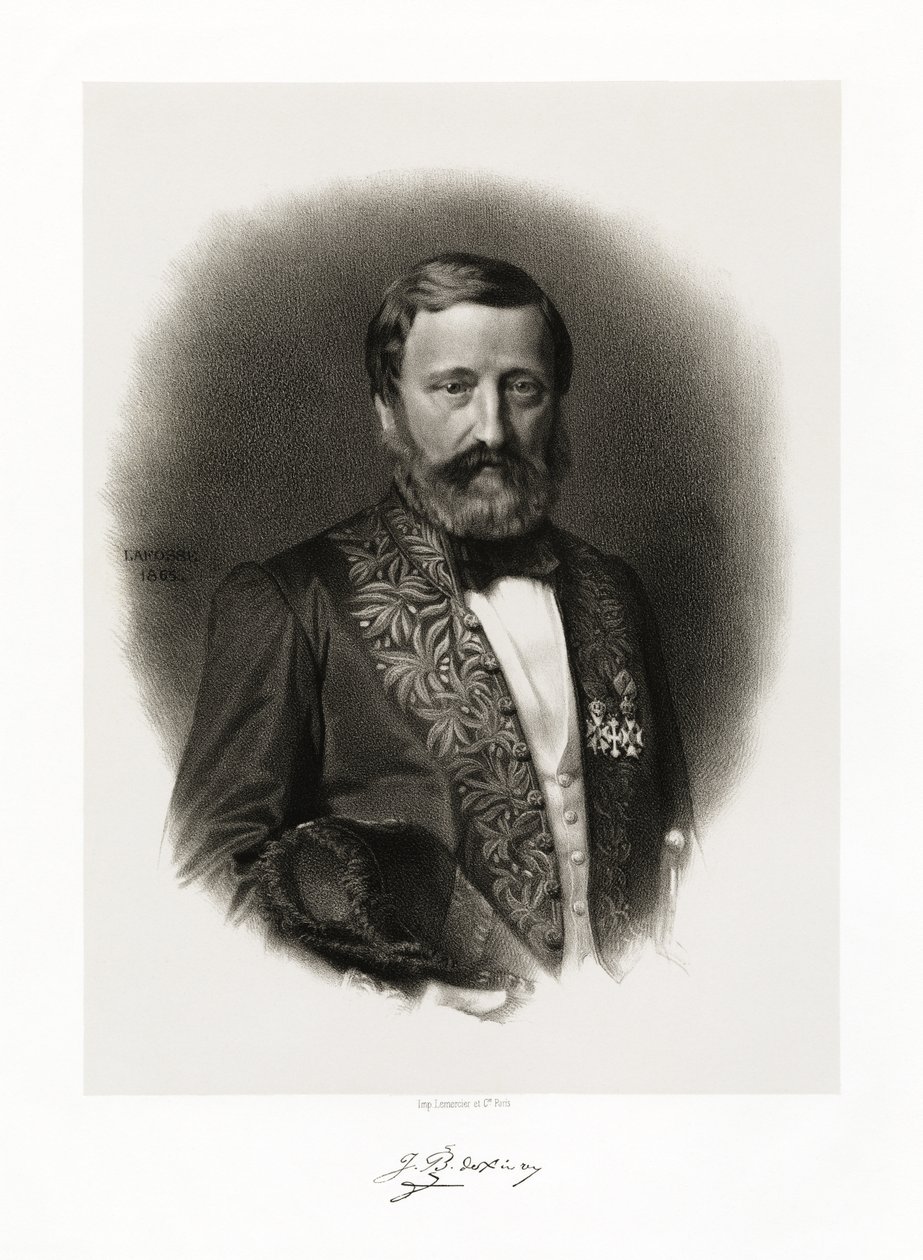 Jules Berger de Xivrey door Jean Baptiste Adolphe Lafosse