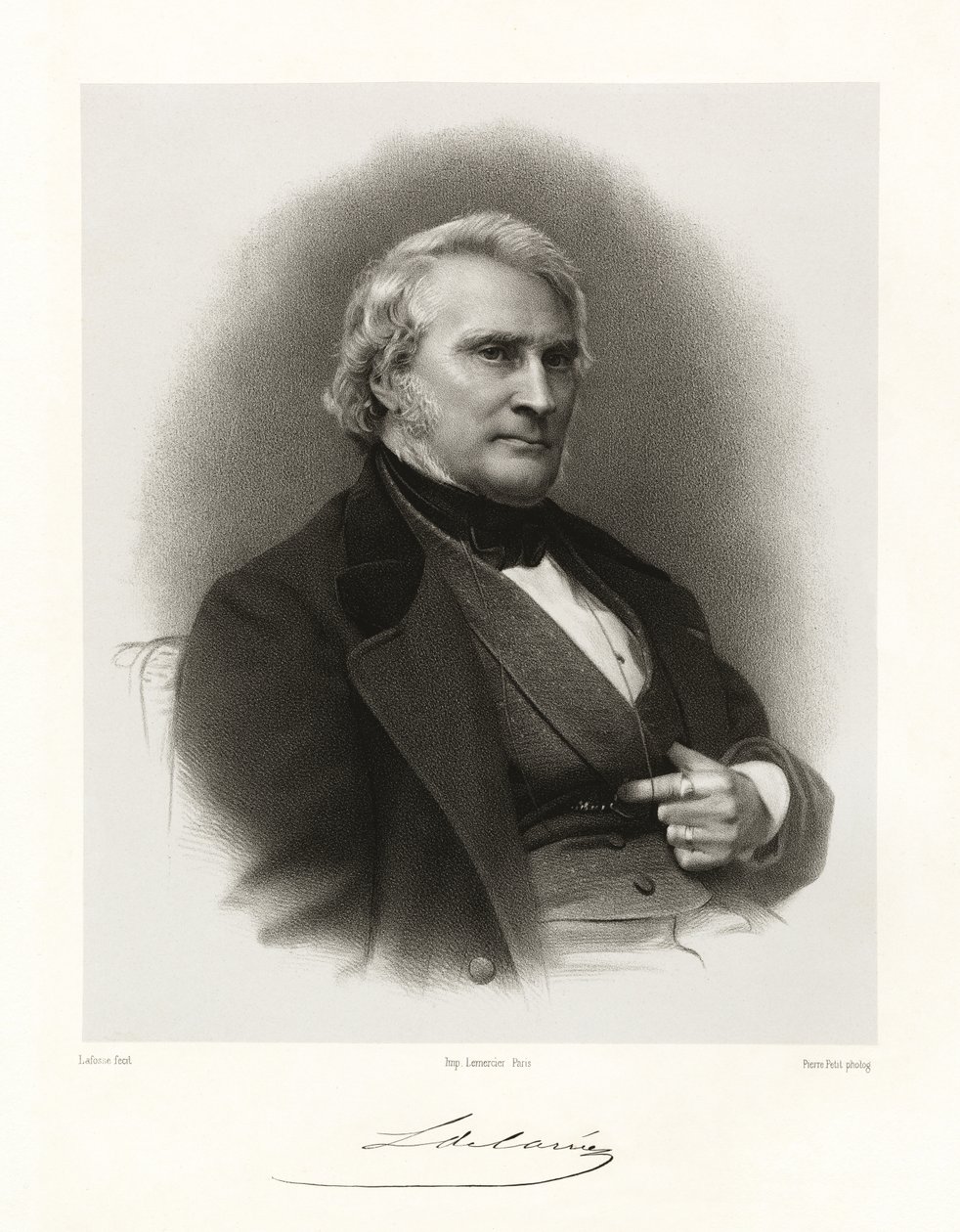 le comte Louis Marie de Carné-Marcein door Jean Baptiste Adolphe Lafosse
