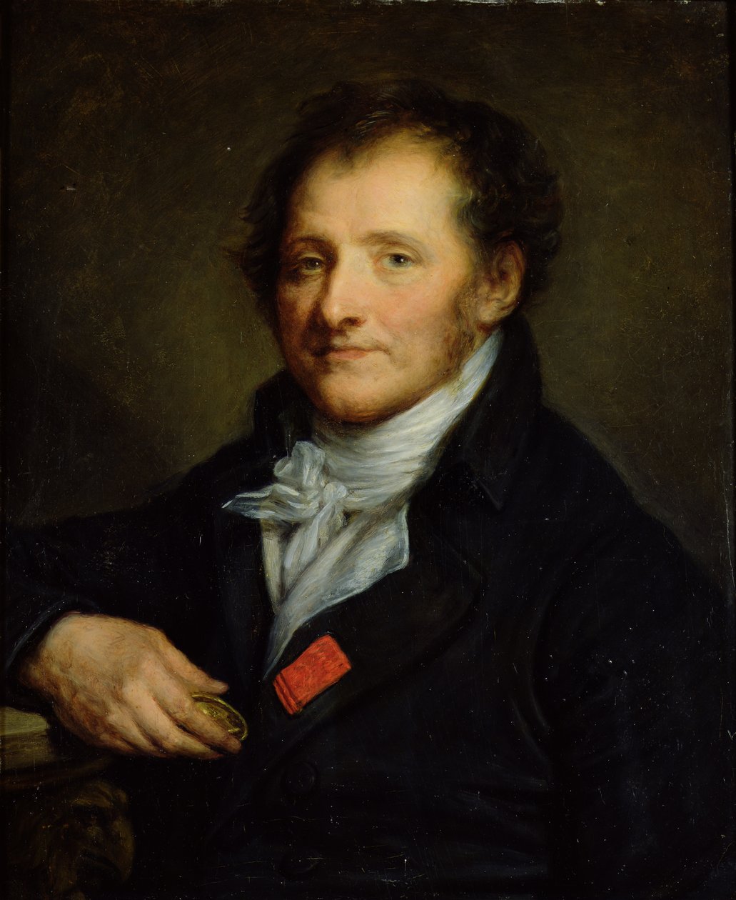 Baron Dominique Vivant Denon (1745-1825) door Jean Baptiste Greuze