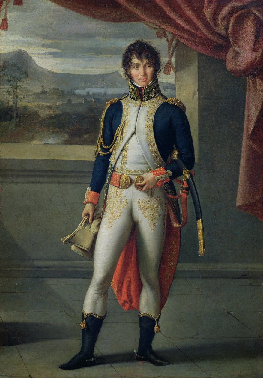 Joachim Murat (1767-1815) door Jean Baptiste Joseph Wicar