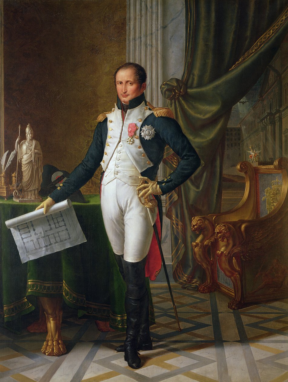 Portret van Joseph Bonaparte (1768-1844) Koning van Spanje, 1808 door Jean Baptiste Joseph Wicar