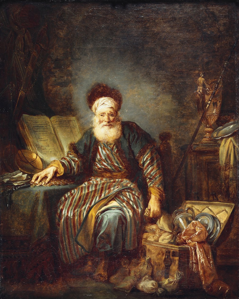 De vrek door Jean Baptiste Le Prince