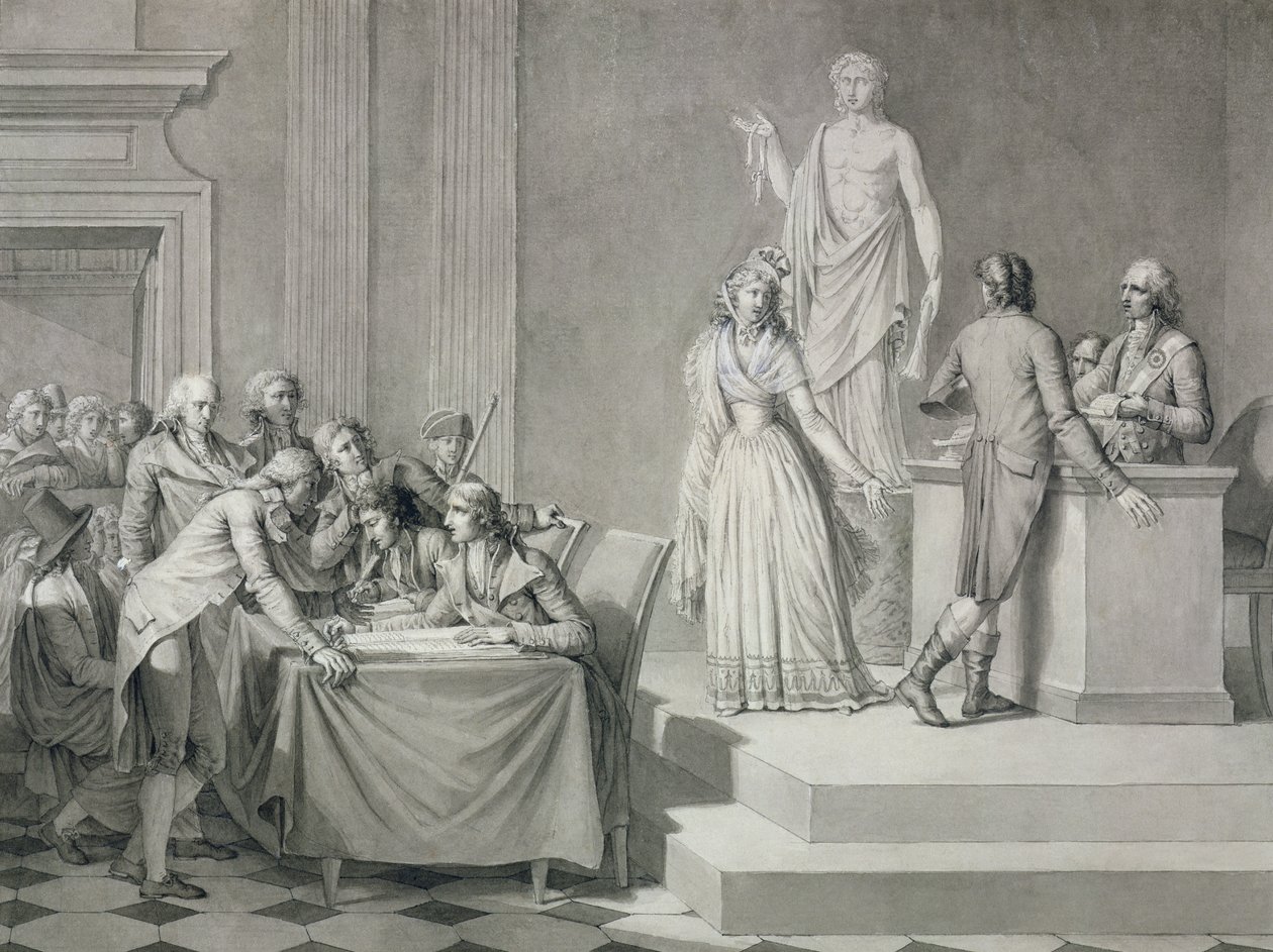 Republikeinse Echtscheiding door Jean Baptiste Mallet