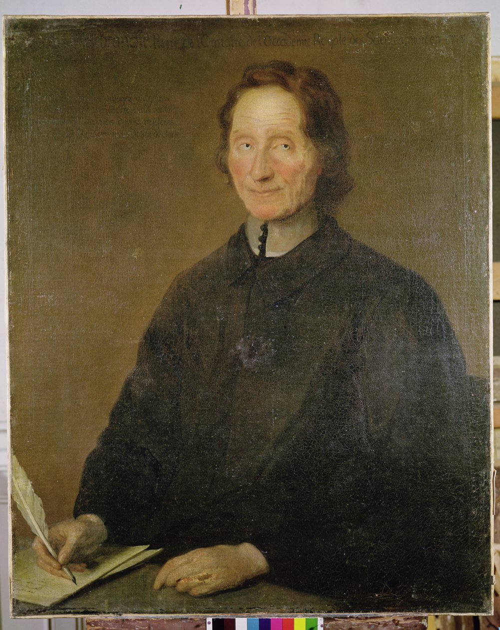 Portret van Nicolas de Malebranche (1628-1715) begin 19e eeuw door Jean Baptiste Santerre