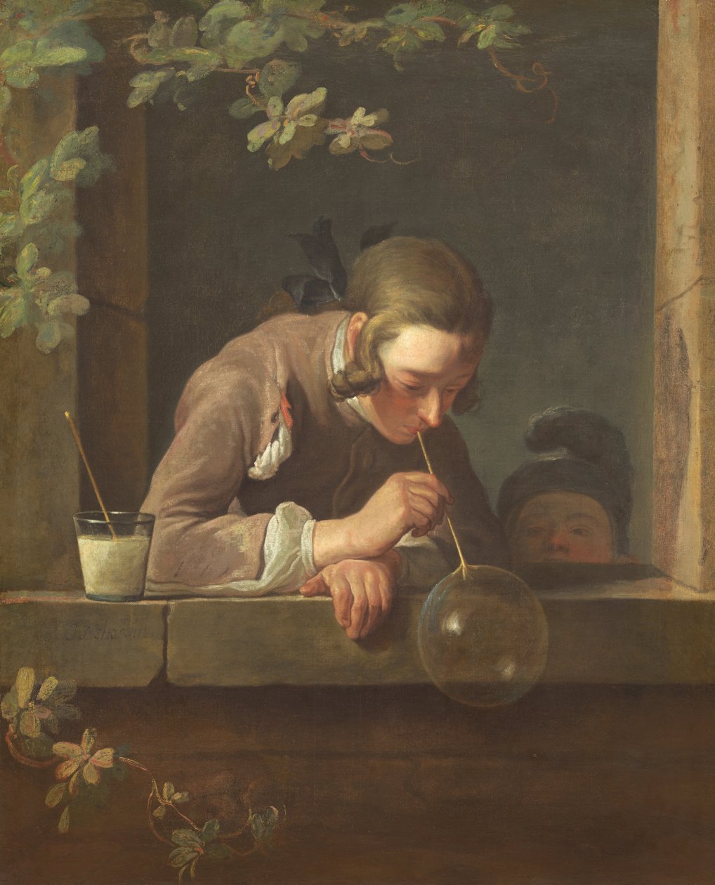 Zeepbellen door Jean Baptiste Simeon Chardin