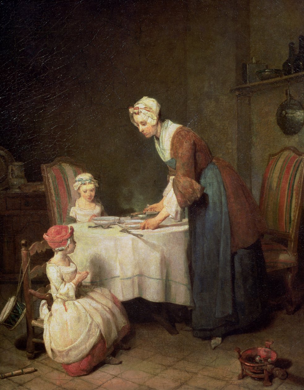 De Genade door Jean Baptiste Simeon Chardin