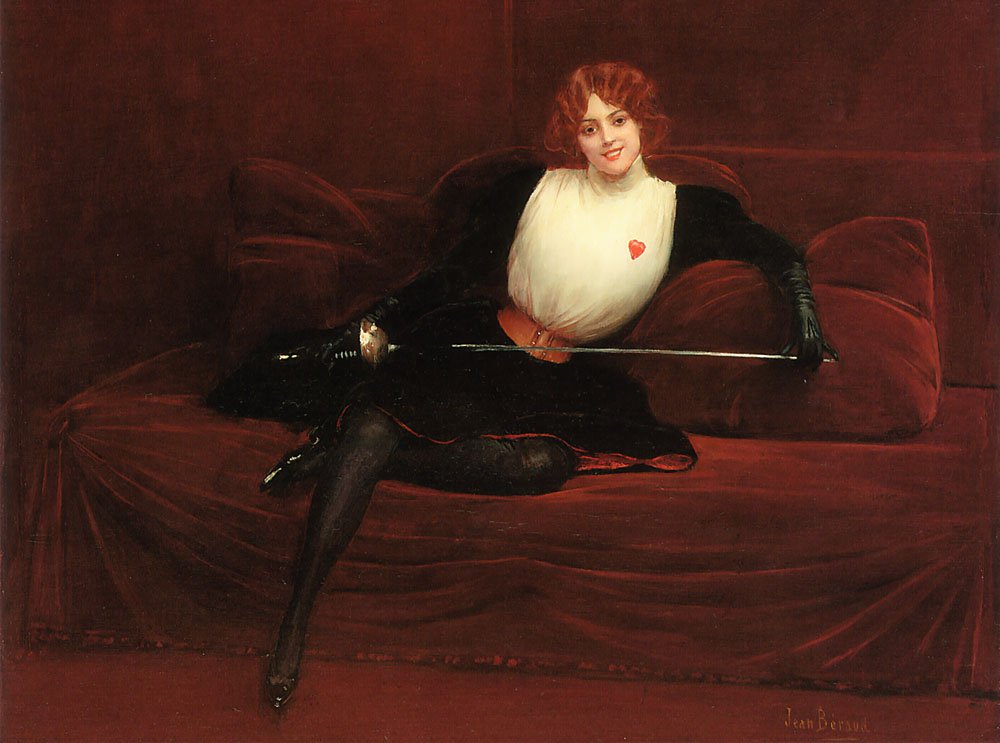 De Schermster door Jean Beraud