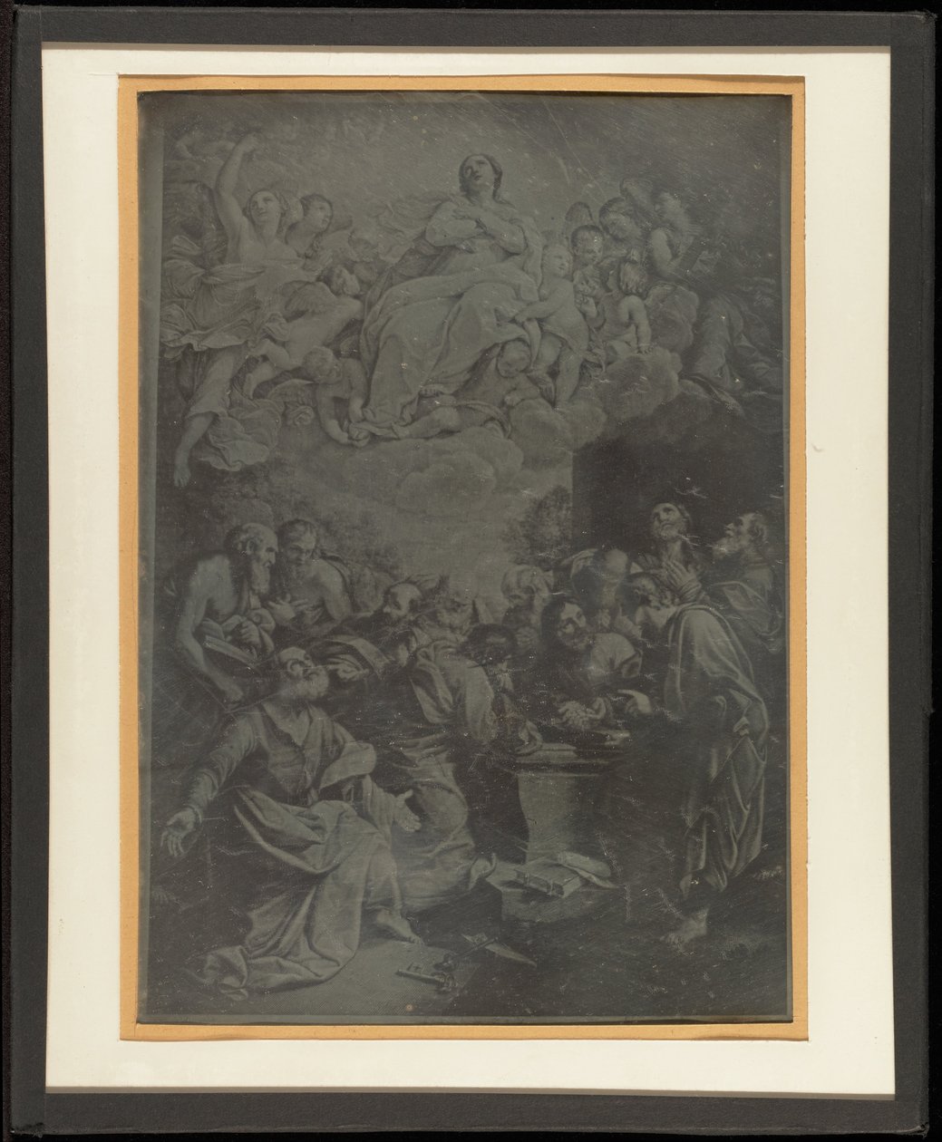 (Daguerreotypie van een niet-geïdentificeerd schilderij) door Jean Gabriel Eynard