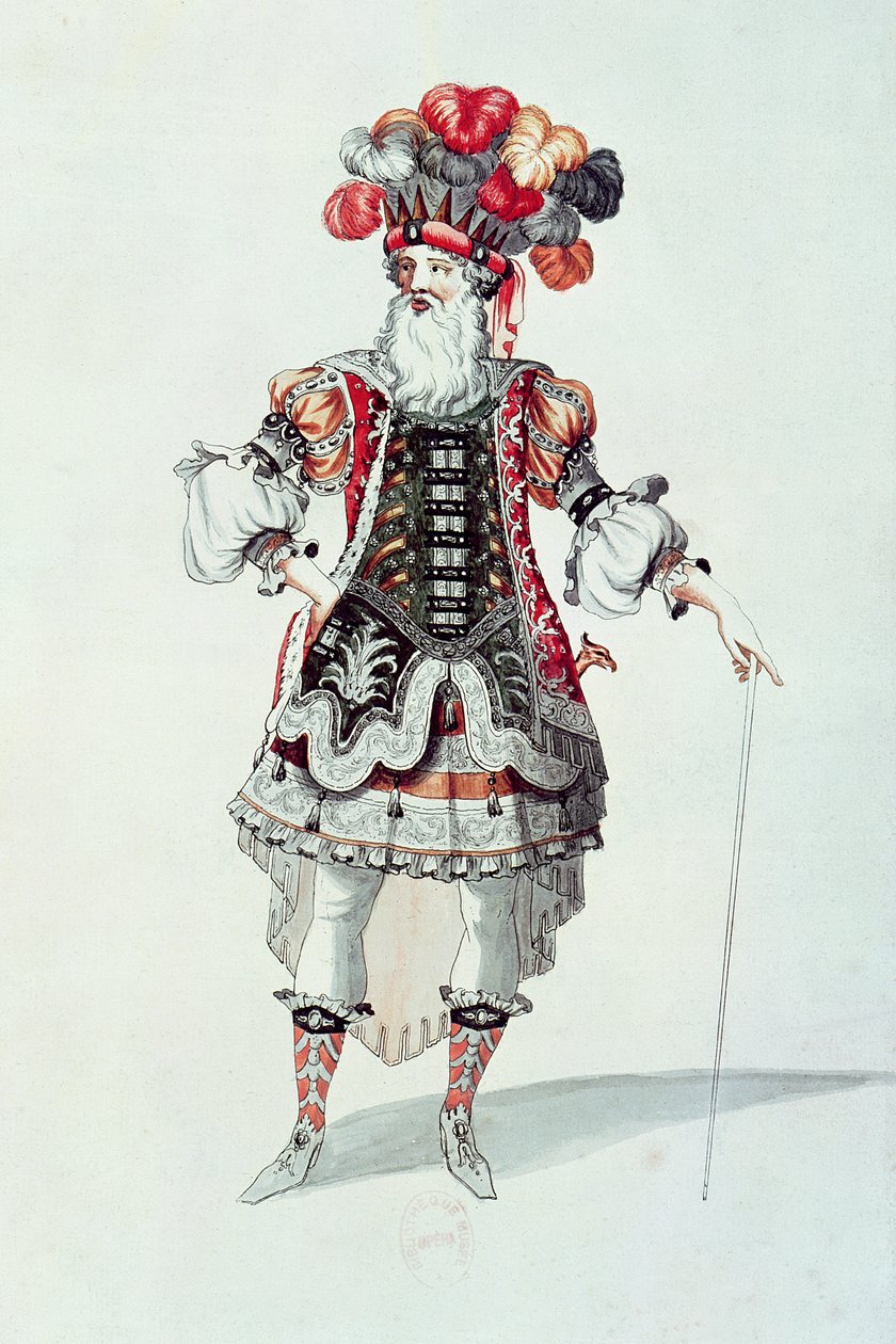 Balletkostuum door Jean II Berain