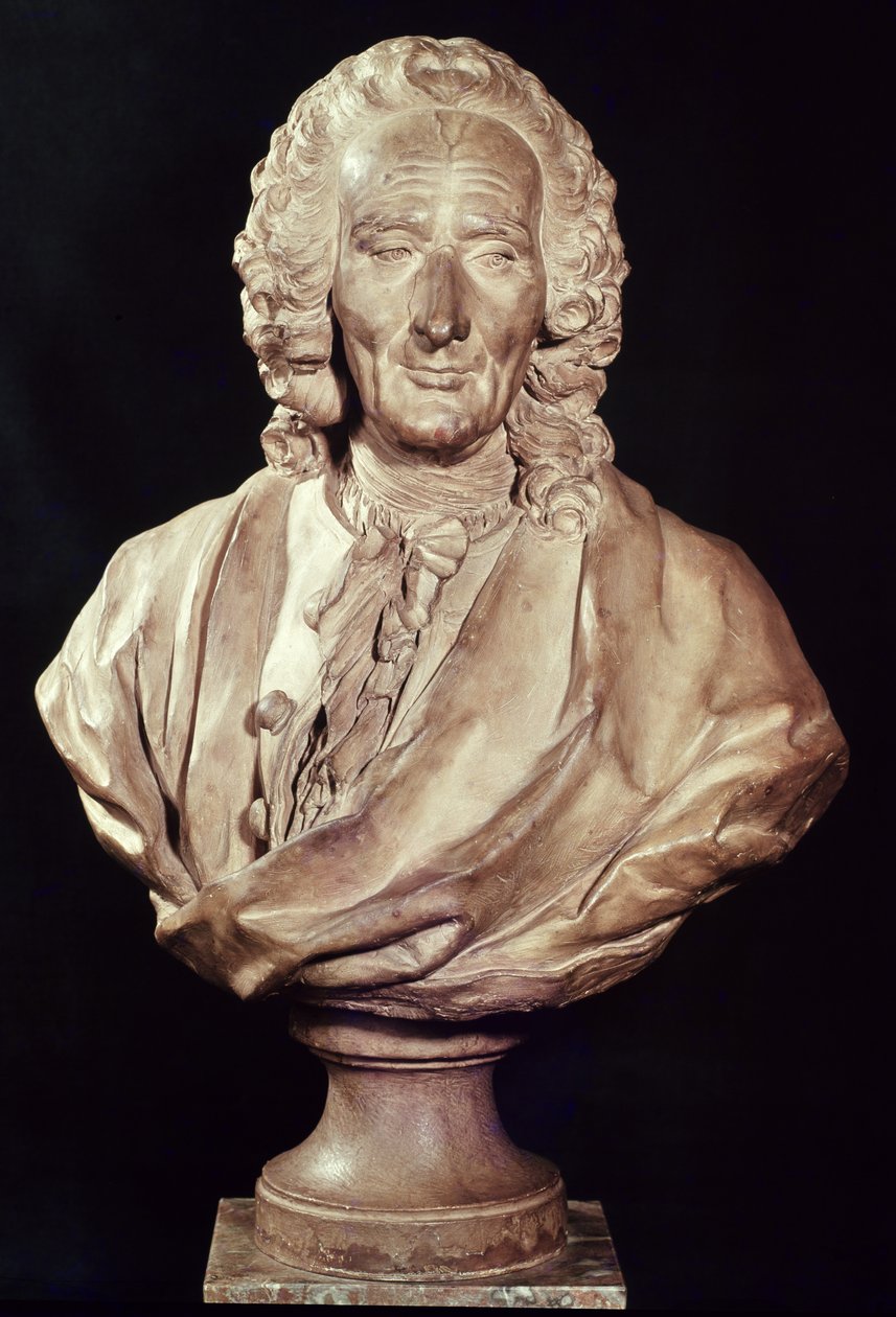 Buste van Jean-Philippe Rameau (1683-1764) door Jean Jacques Caffieri