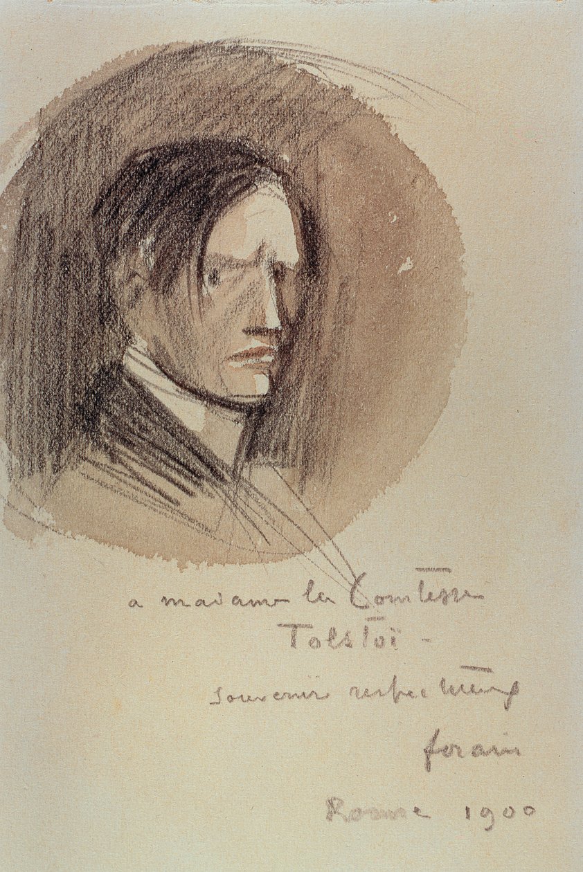 Zelfportret, 1900 door Jean Louis Forain