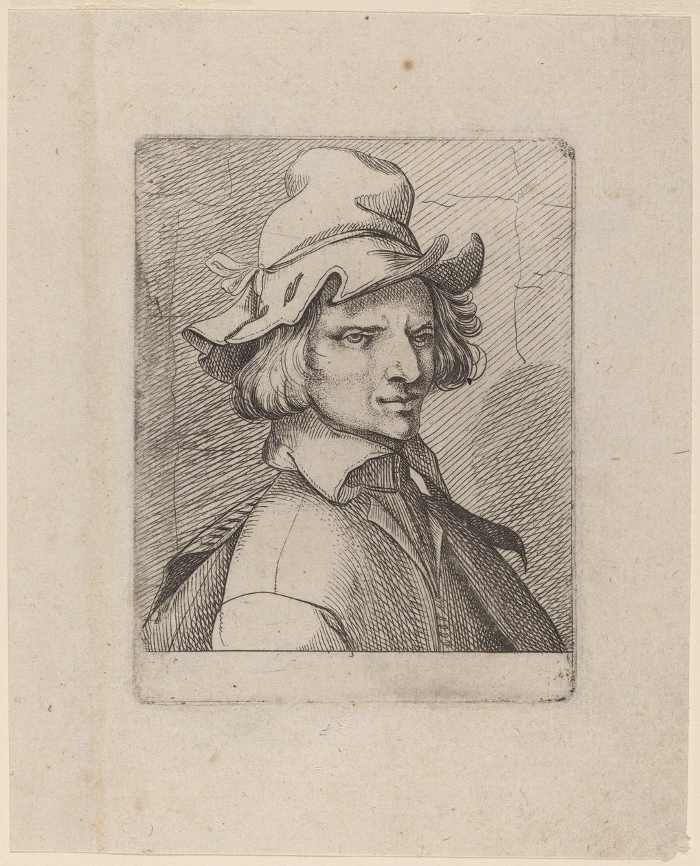 Zelfportret, c.1610 door Jean de Saint Igny