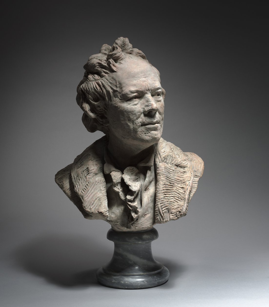 Portret van Christoph Willibald Gluck, ca. 1775 door Jean Antoine Houdon