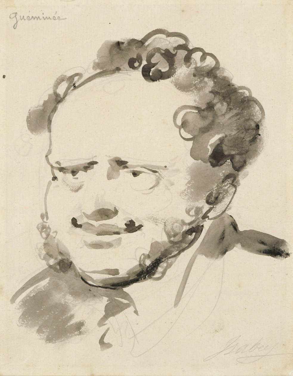 Portret van Gueminee door Jean Baptiste Isabey