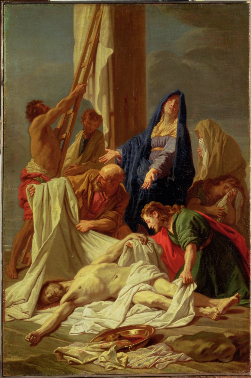 De kruisafneming, 1704-10 door Jean Baptiste Jouvenet