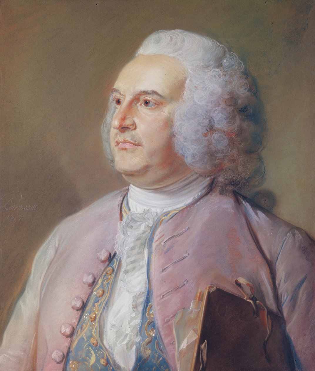 Jean-Michel Chevotet door Jean Baptiste Perronneau