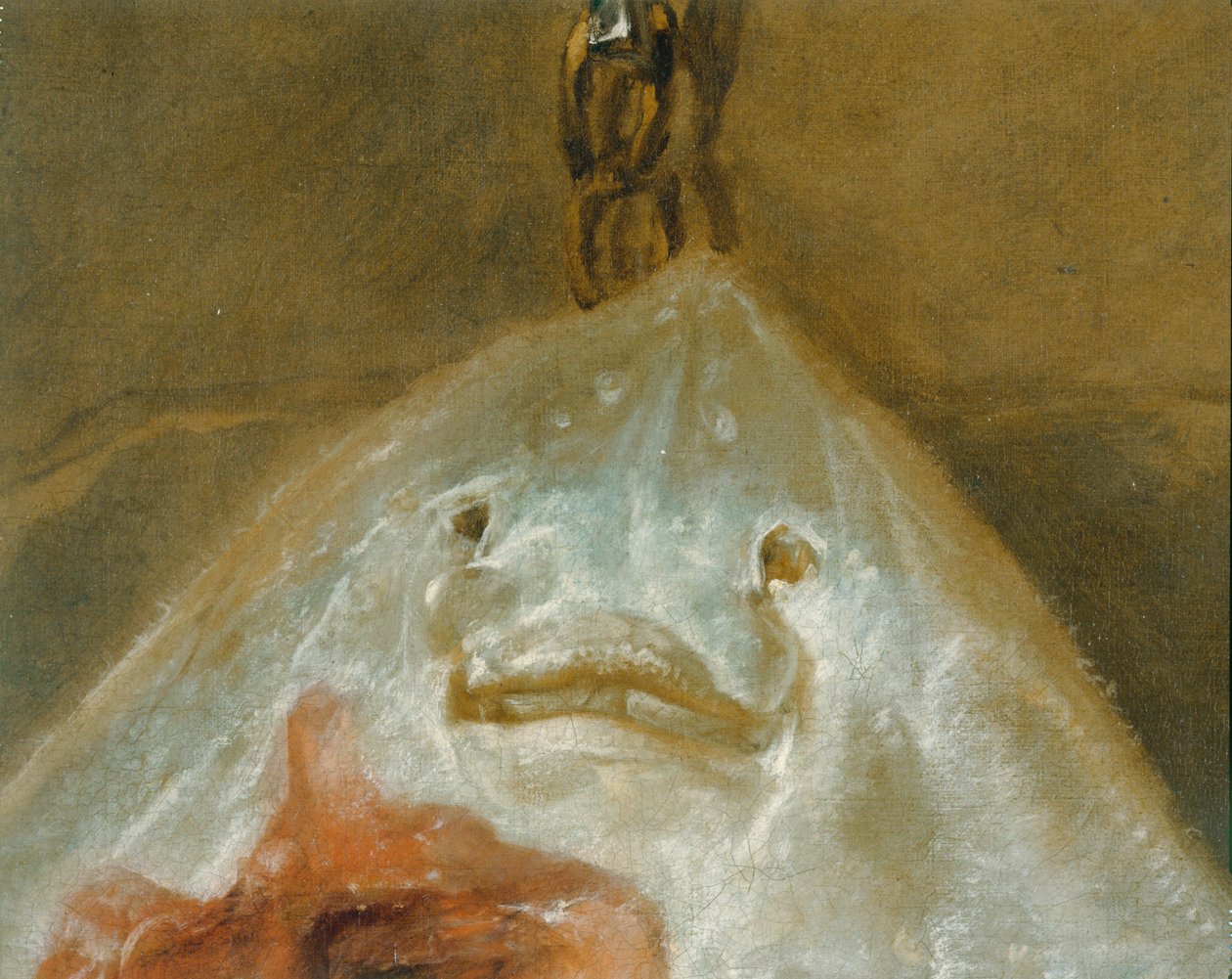 De schaats - La raie ... door Jean Baptiste Simeon Chardin