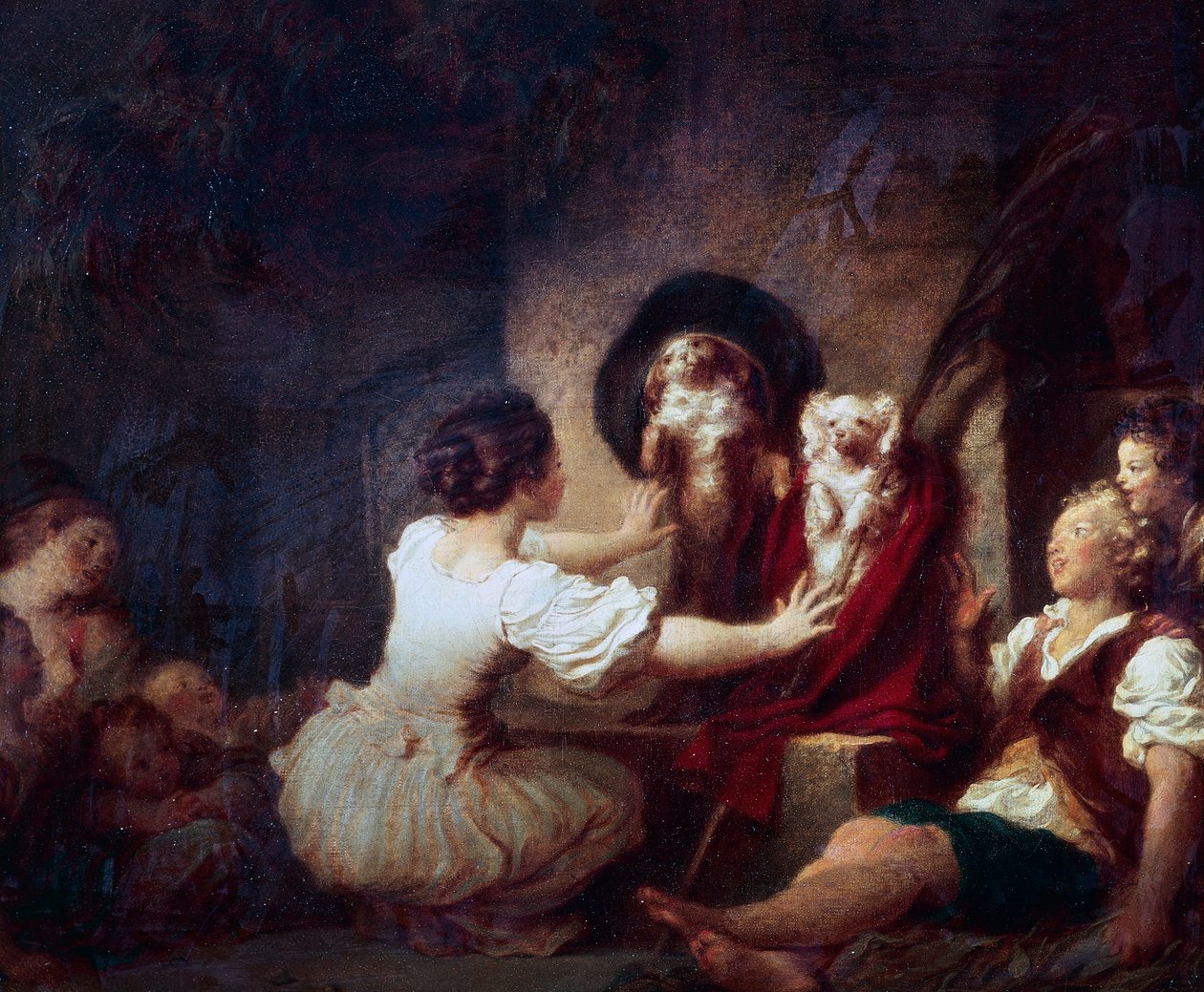 Onderwijs is alles door Jean Honore Fragonard