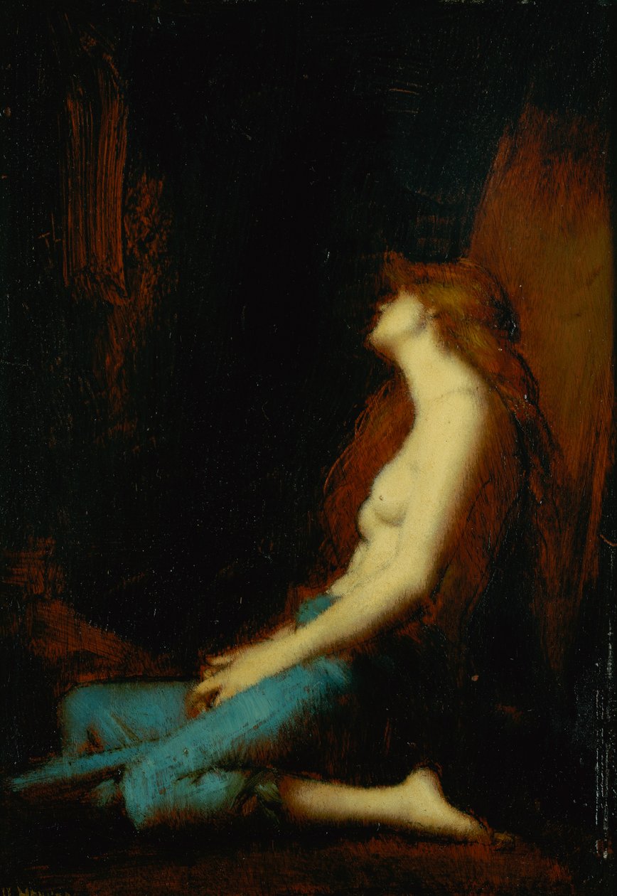 Maria Magdalena door Jean Jacques Henner