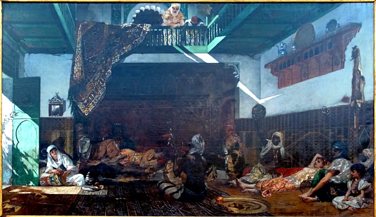 Onbekend schilderij door Jean Joseph Benjamin Constant