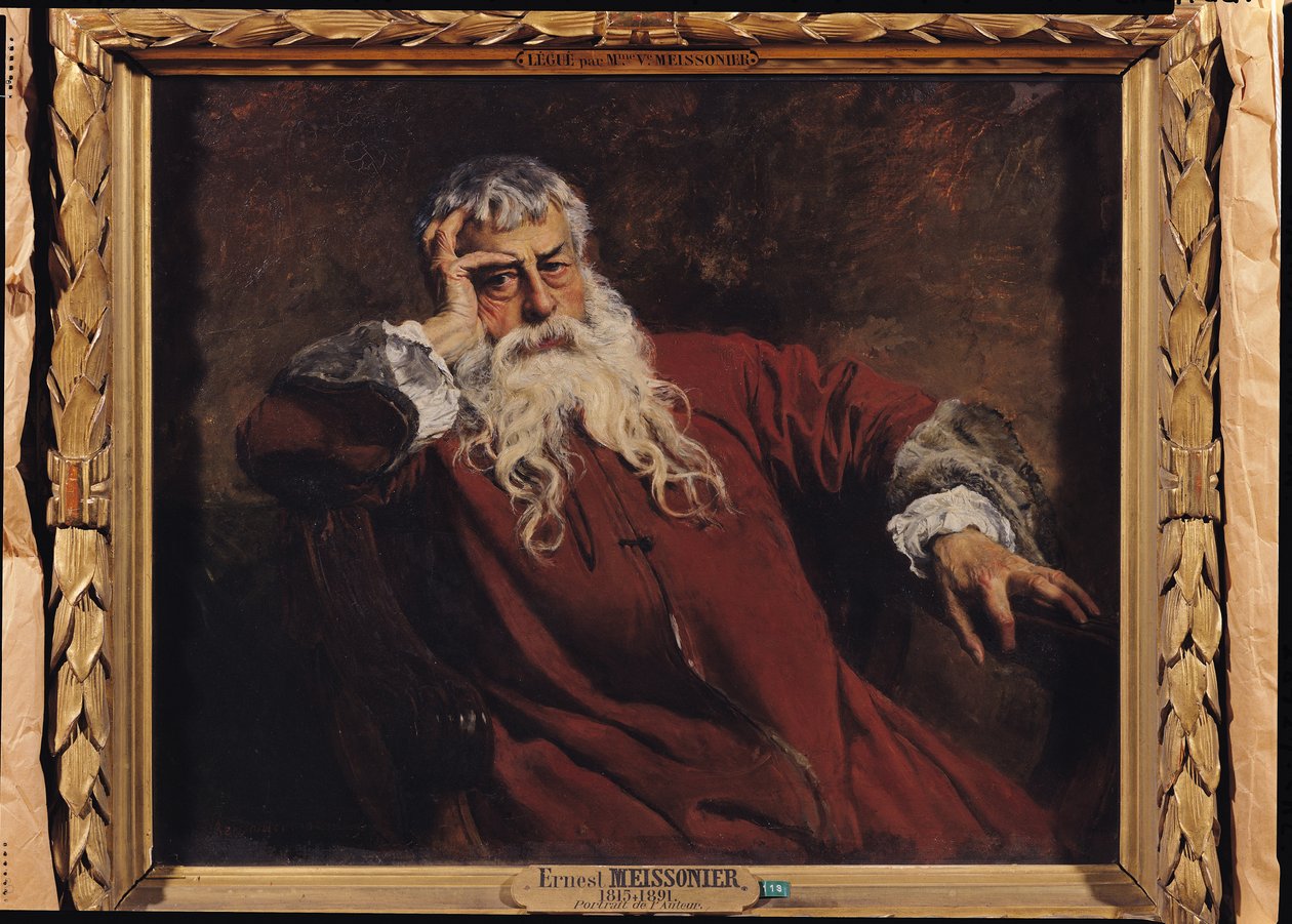 Zelfportret door Jean Louis Ernest Meissonier