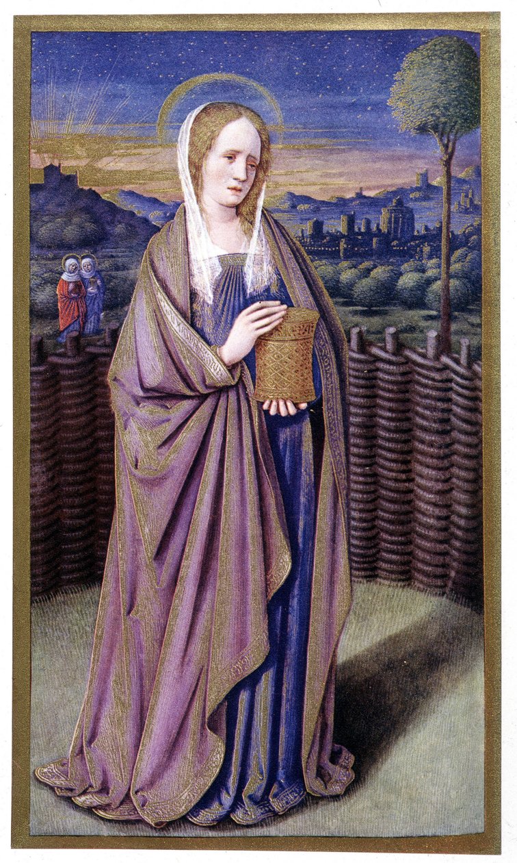 Sint Madeleine na Jean Bourdichon door Jean (after) Bourdichon