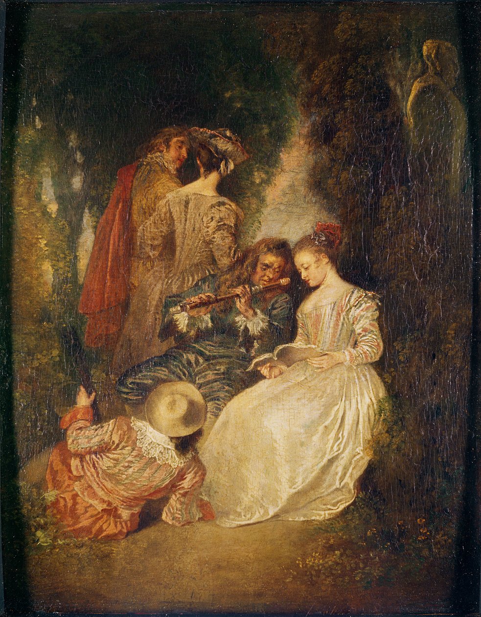 Perfecte Harmonie door Jean Antoine Watteau