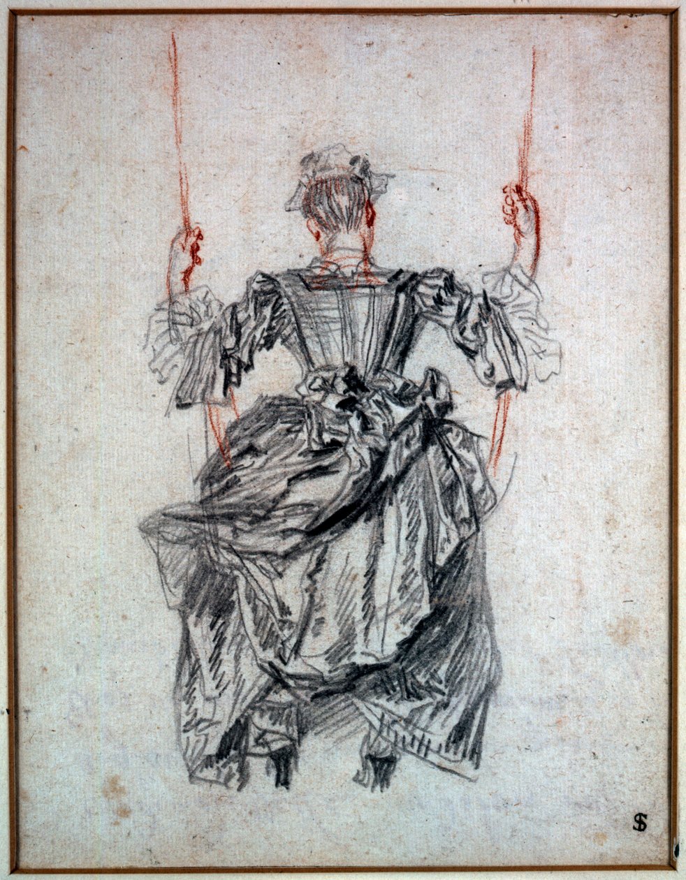 Onbekend schilderij door Jean Antoine Watteau