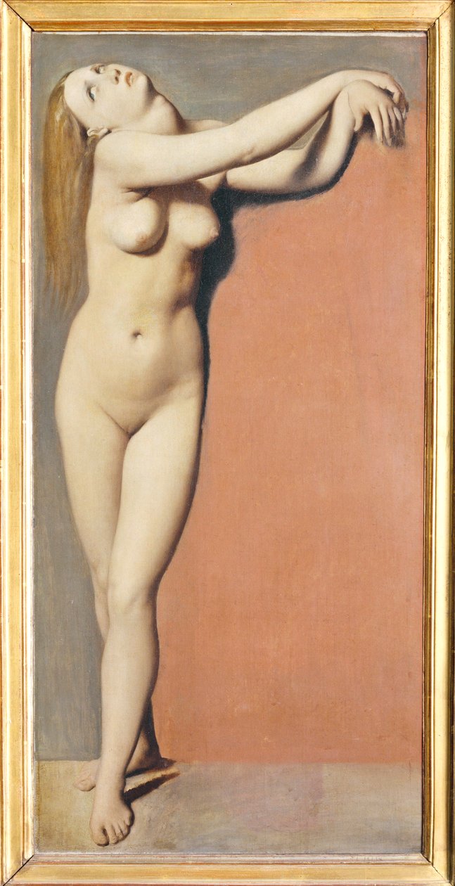 Angelique ... door Jean Auguste Dominique Ingres