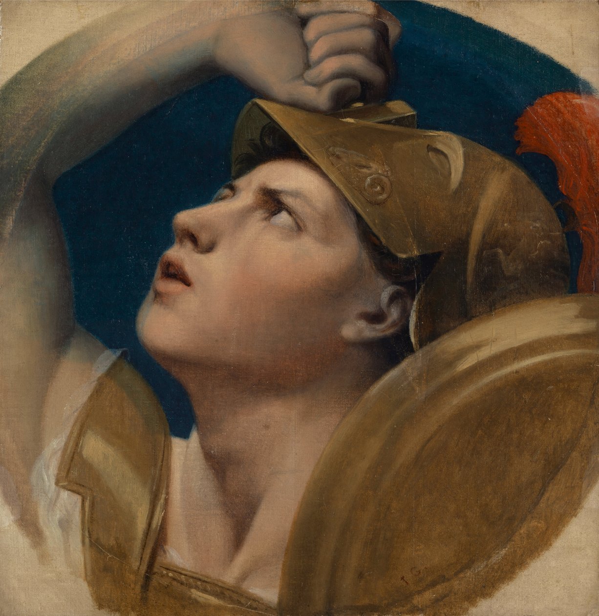 Mars, 1864 door Jean Auguste Dominique Ingres