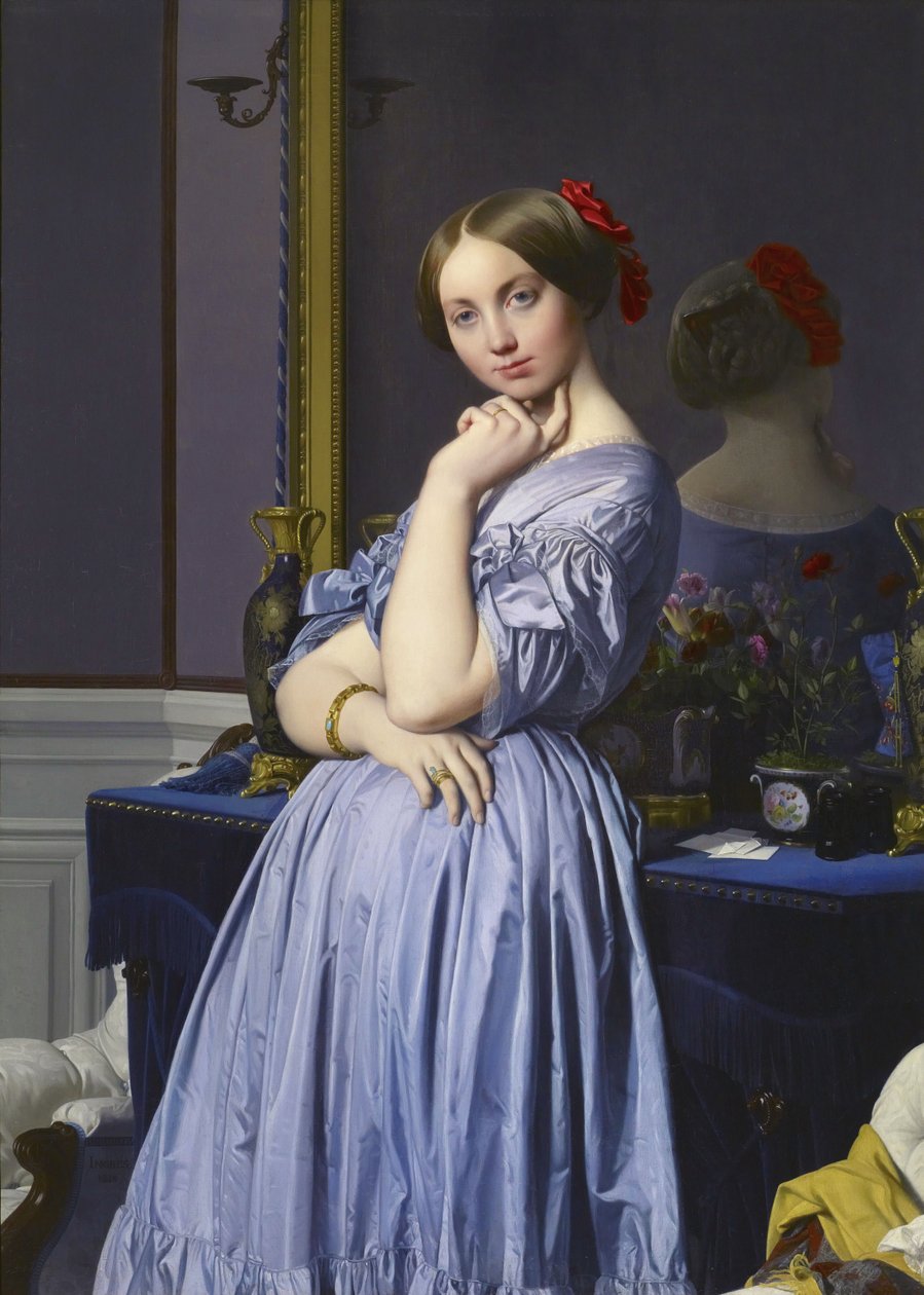 Portret van gravin d