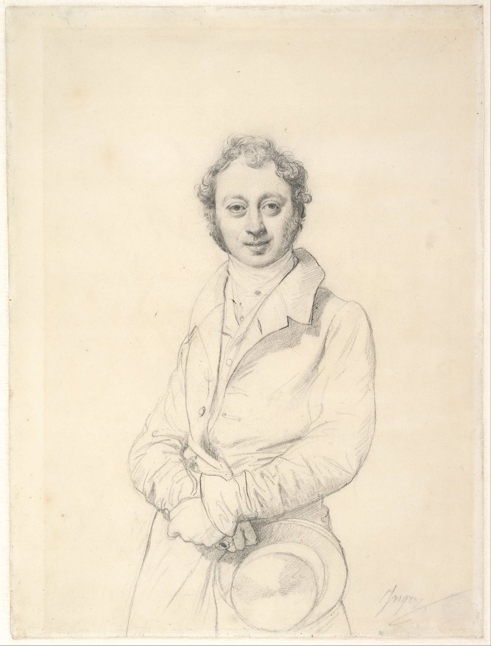 De archeoloog Désiré-Raoul Rochette door Jean Auguste Dominique Ingres