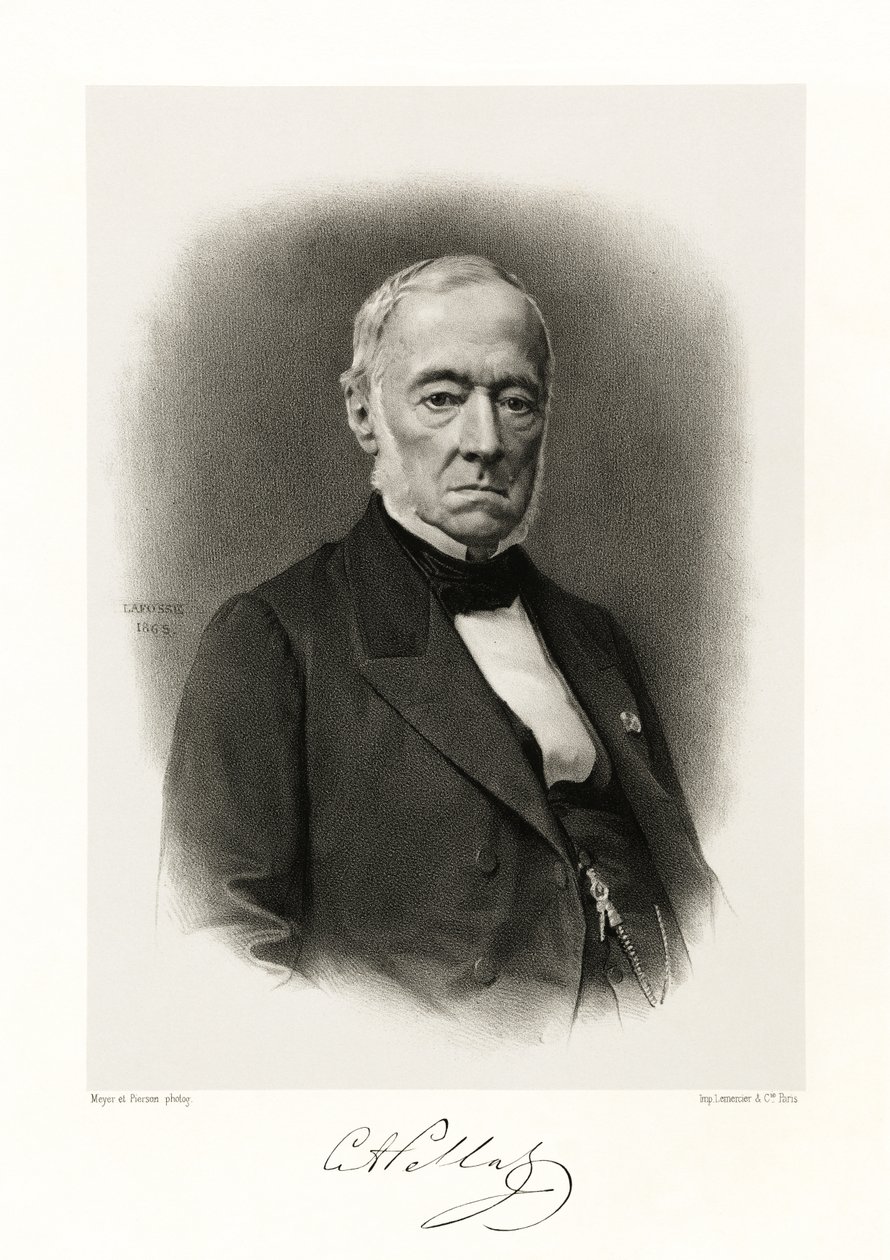 Charles Auguste Pellat door Jean Baptiste Adolphe Lafosse