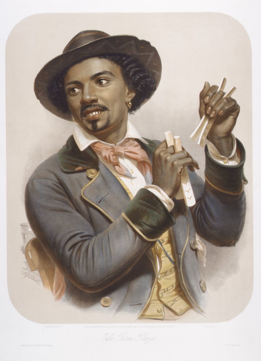 De botspeler, 1857 door Jean Baptiste Adolphe Lafosse