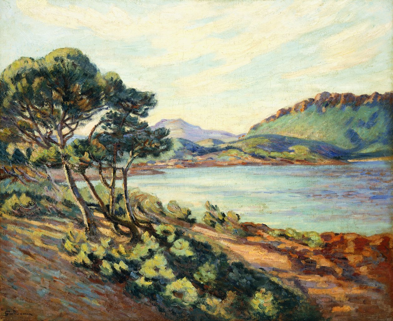 De Baai van Agay, c.1910 door Jean Baptiste Armand Guillaumin