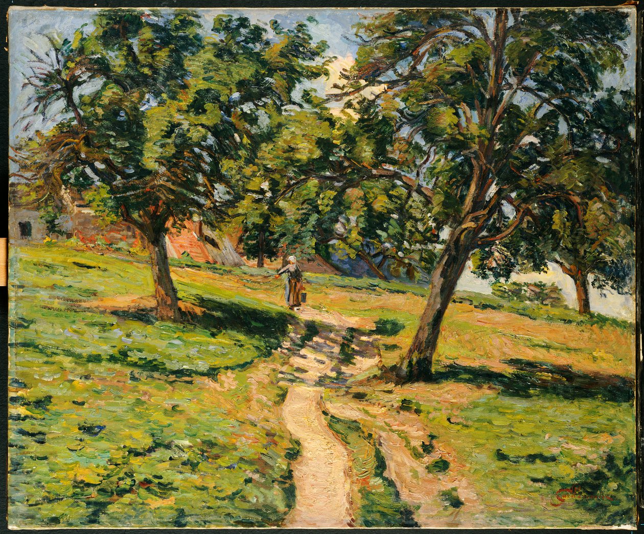 Pad bij Damiette, ca. 1886 door Jean Baptiste Armand Guillaumin