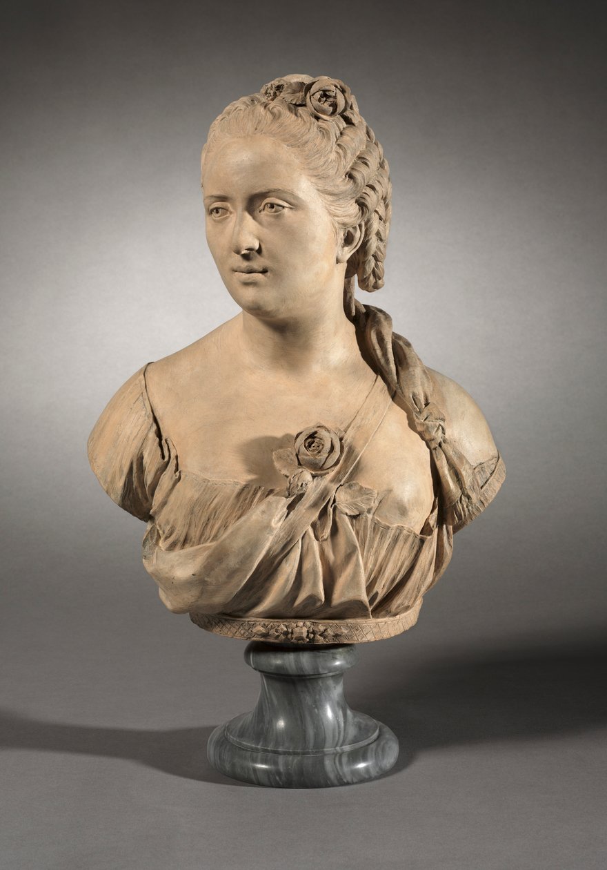 Portret van een vrouw door Jean Baptiste Defernex