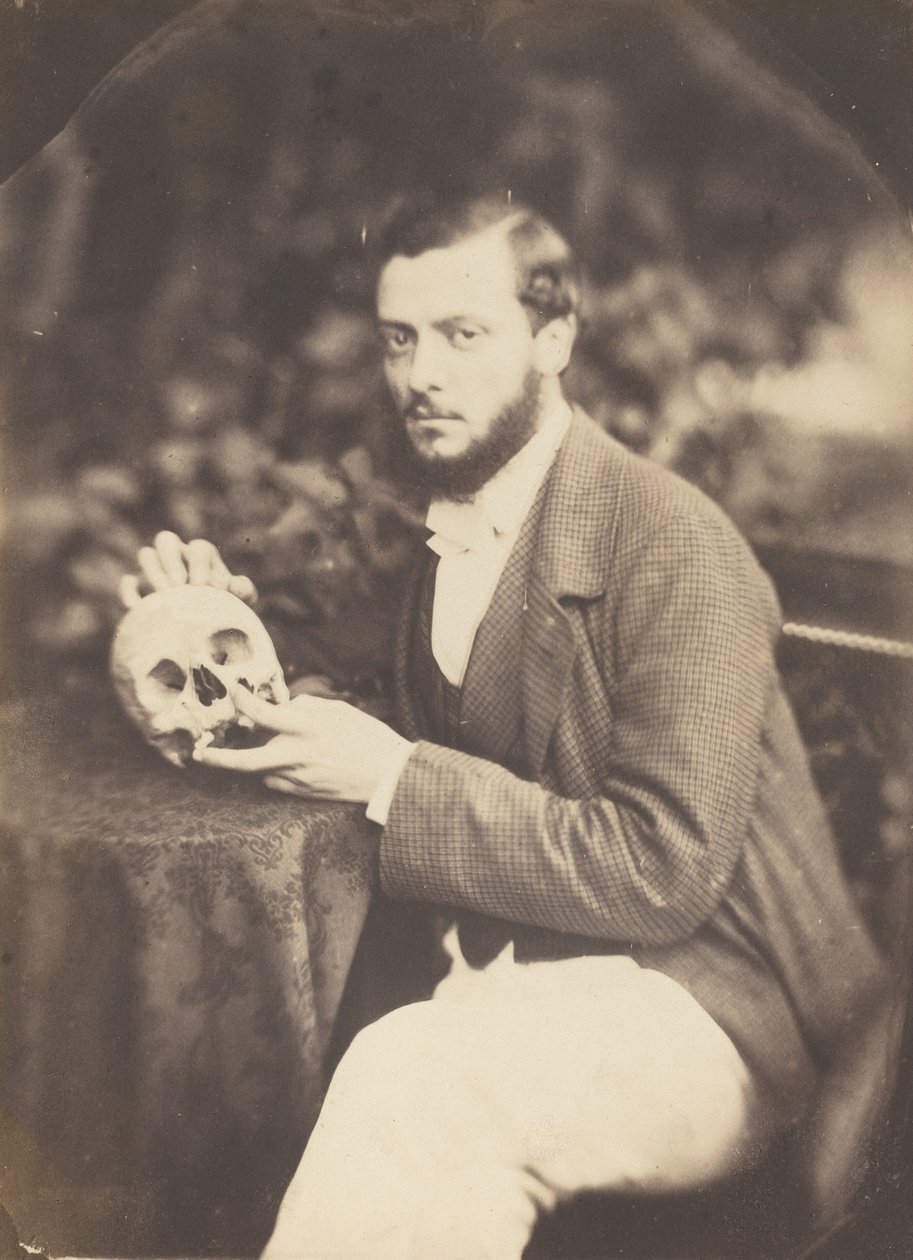 Een Vanitas, ca. 1856 door Jean Baptiste Frénet
