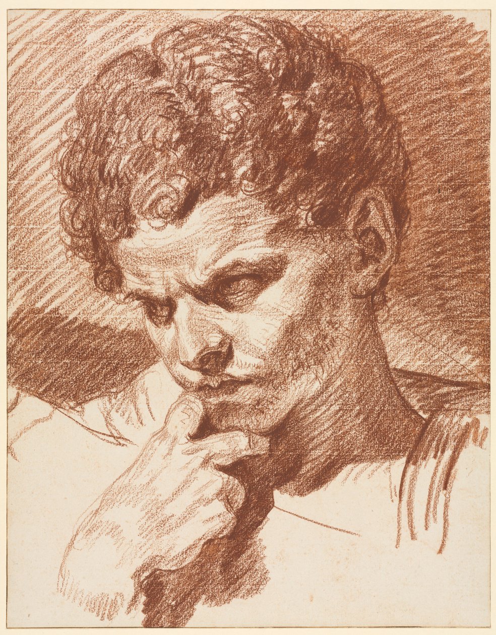 Hoofd van Caracalla, ca. 1768 door Jean Baptiste Greuze