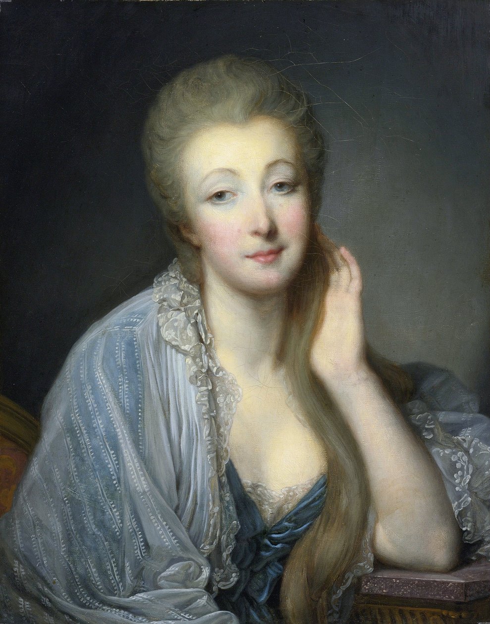 Jeanne Becu, gravin Du Barry door Jean Baptiste Greuze