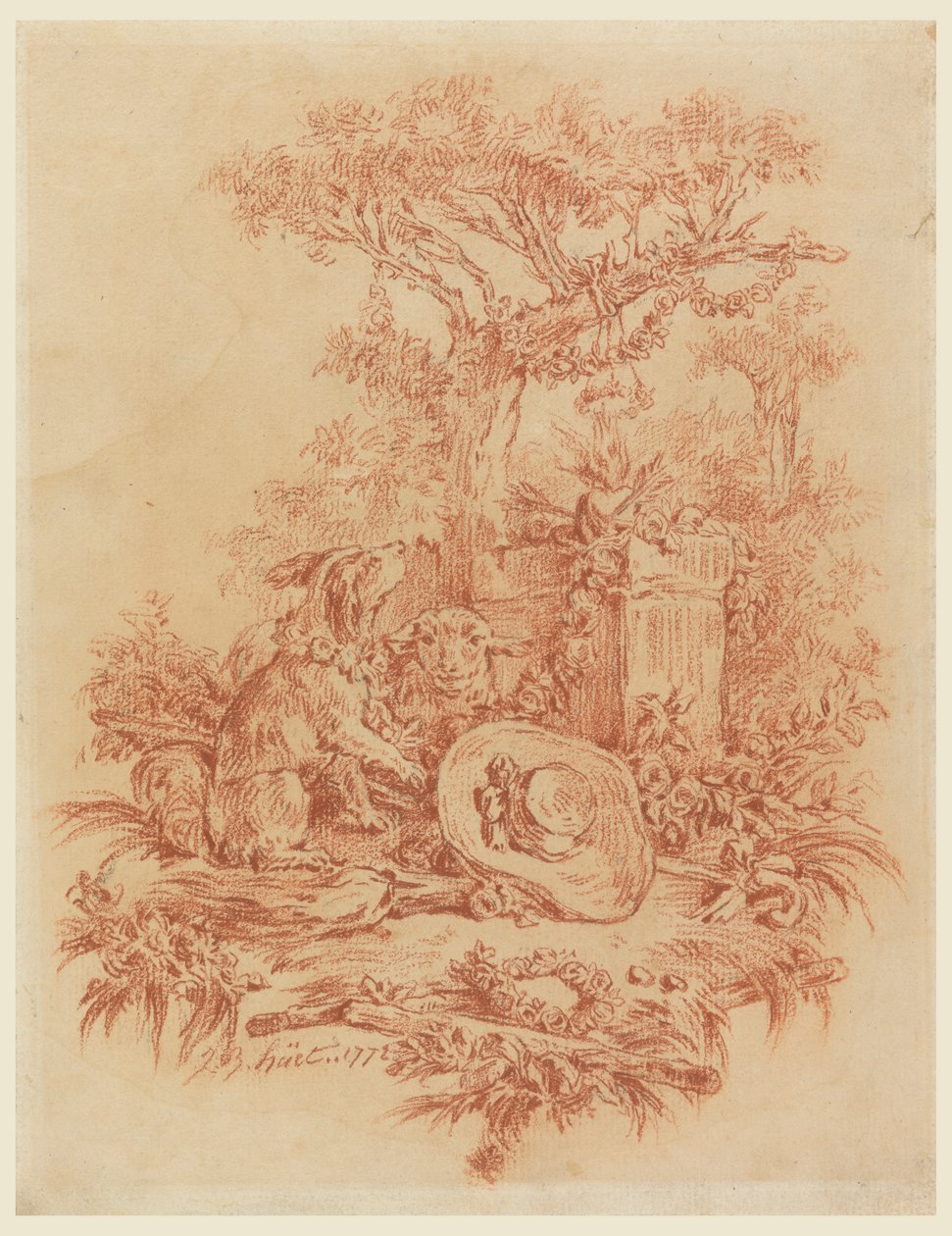Pastorale door Jean Baptiste Huet