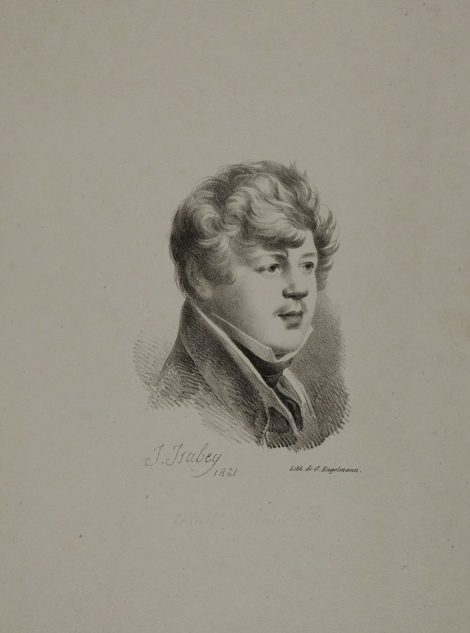 Eugène Isabey door Jean Baptiste Isabey