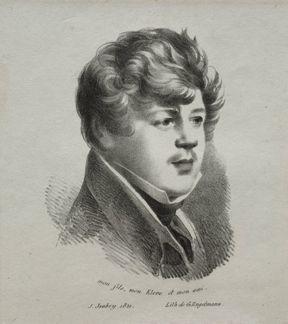 Eugène Isabey door Jean Baptiste Isabey