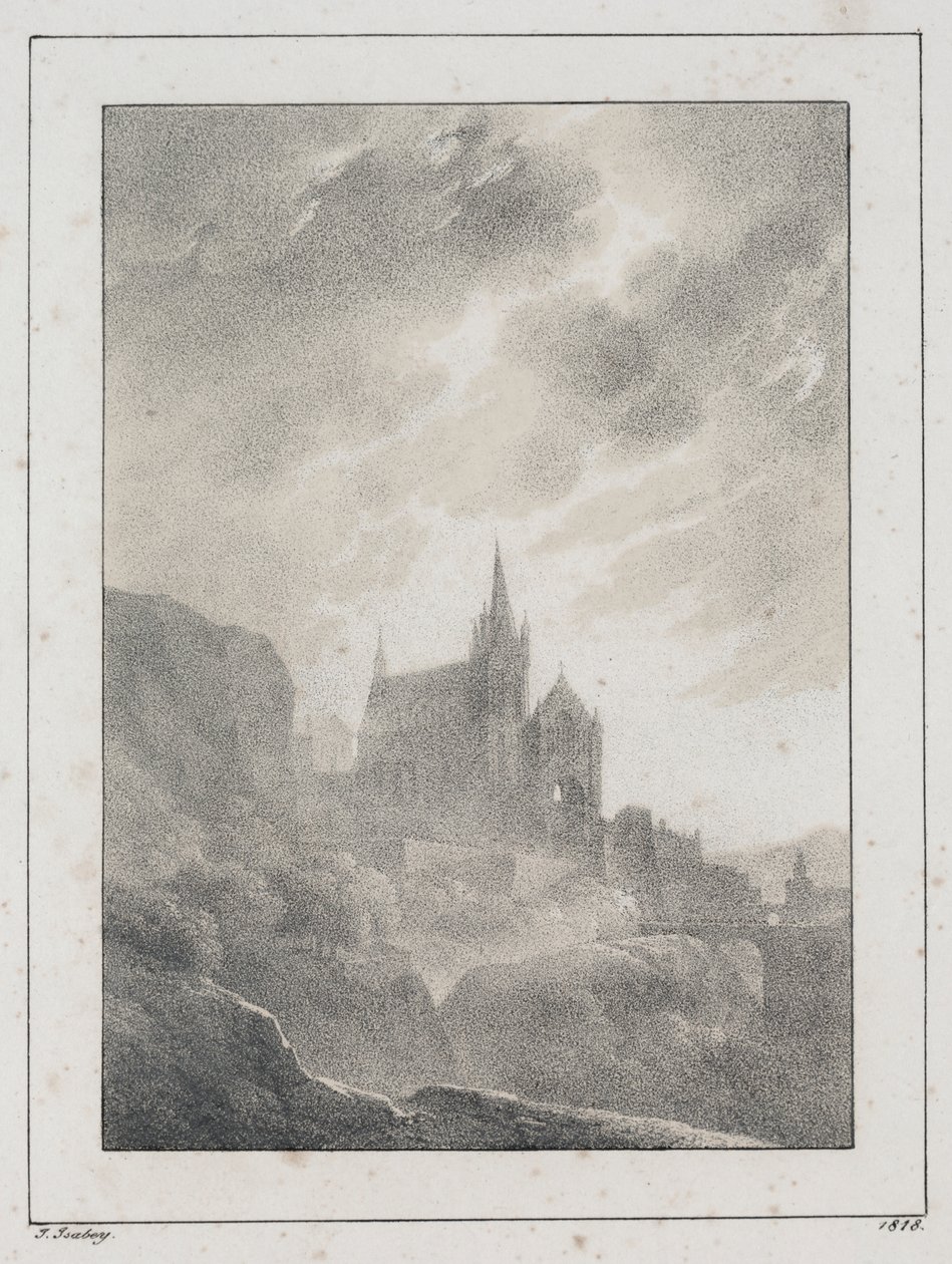 De kathedraal door Jean Baptiste Isabey