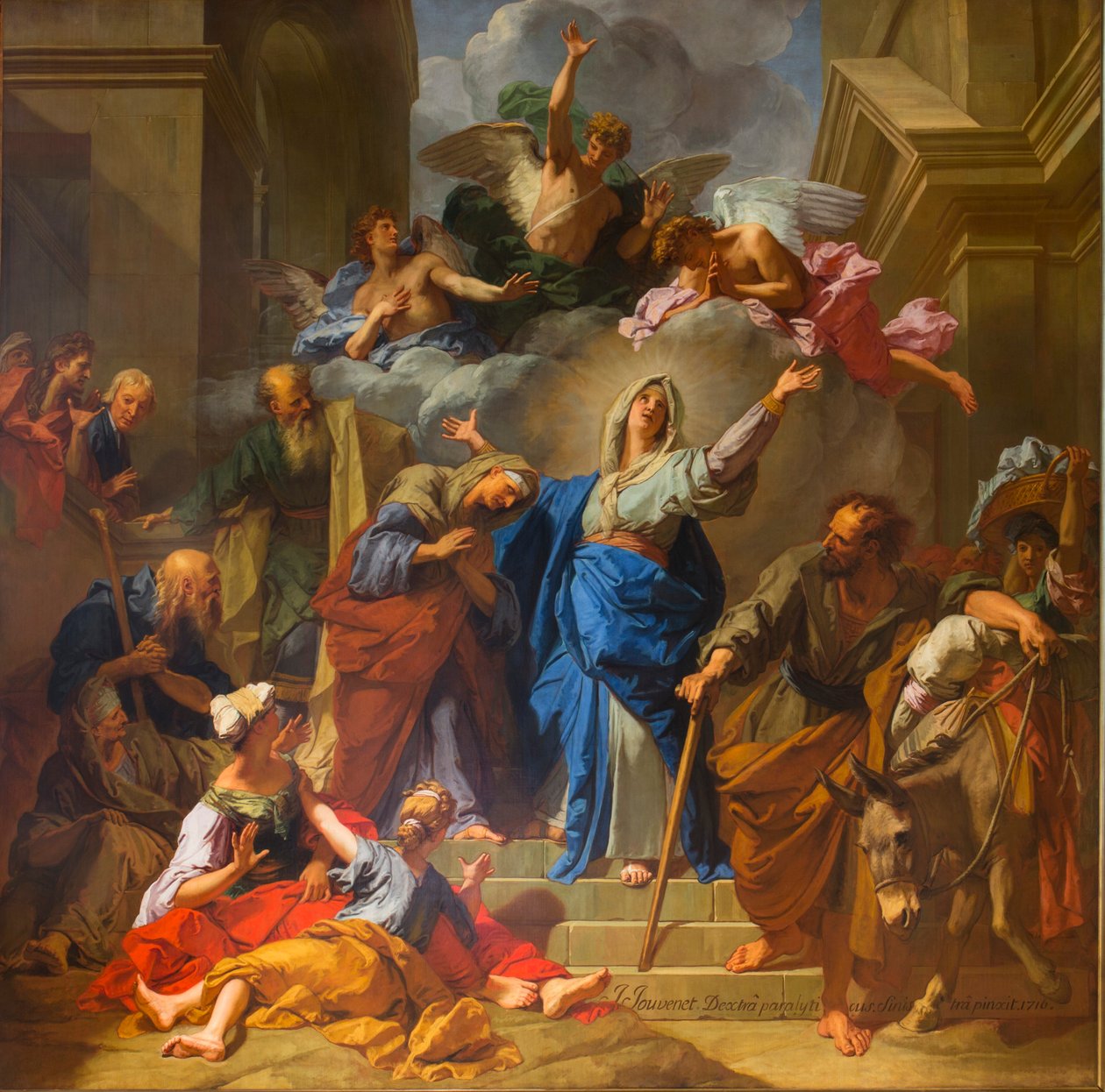 Magnificat, c.1716 door Jean Baptiste Jouvenet