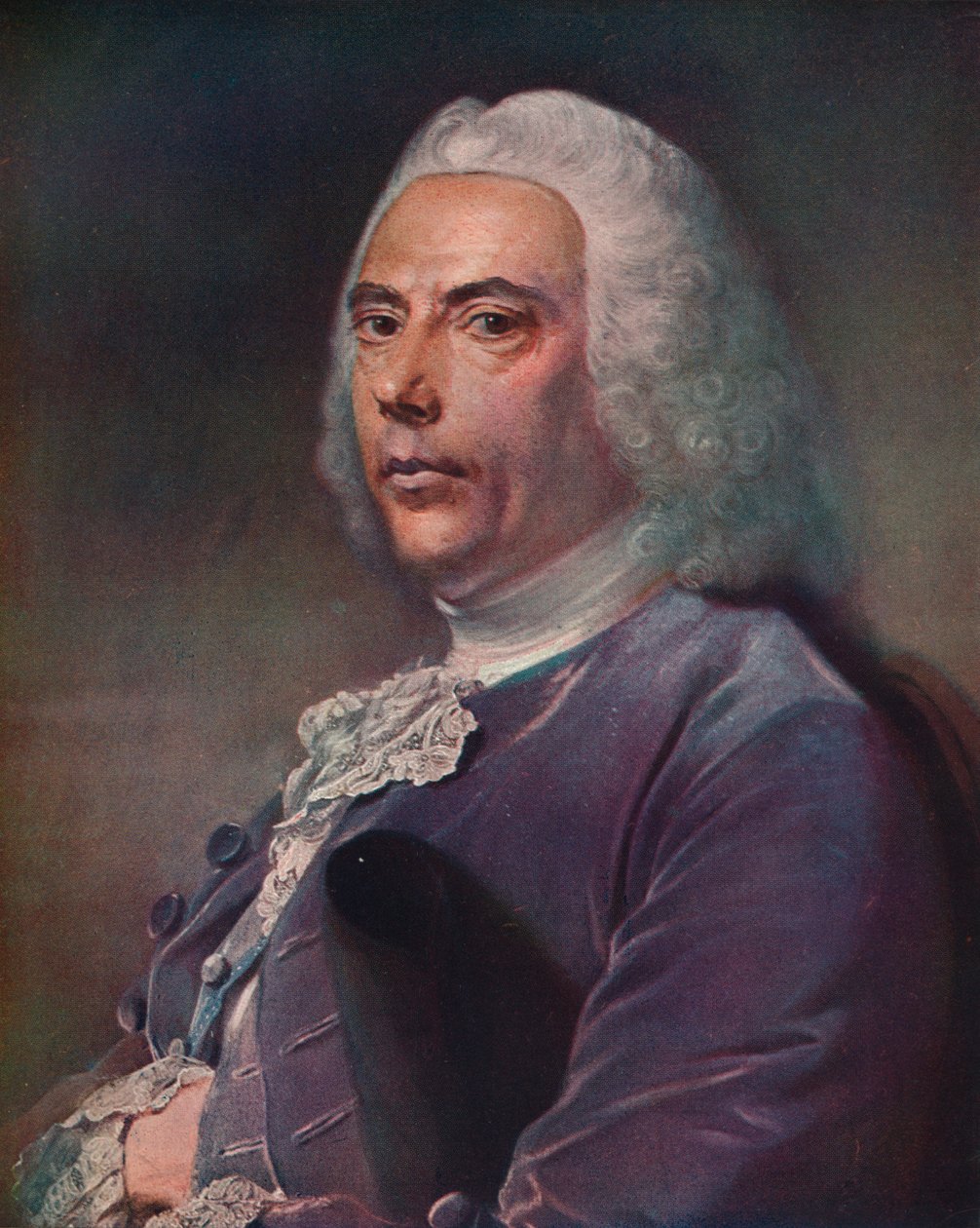 Pierre Bouquier, ca. 1759 door Jean Baptiste Perronneau
