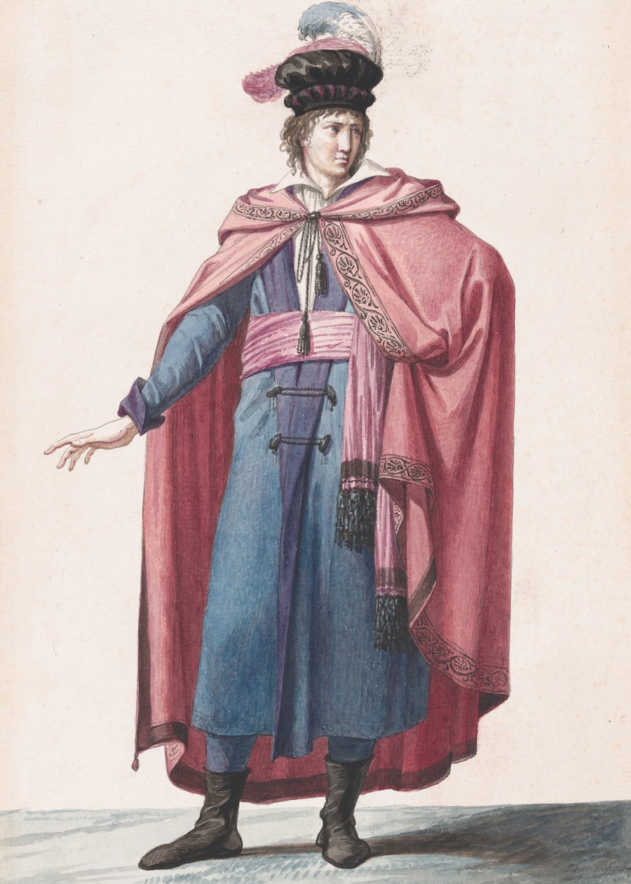 Een lid van het instituut, 1798 door Jean Baptiste Regnault