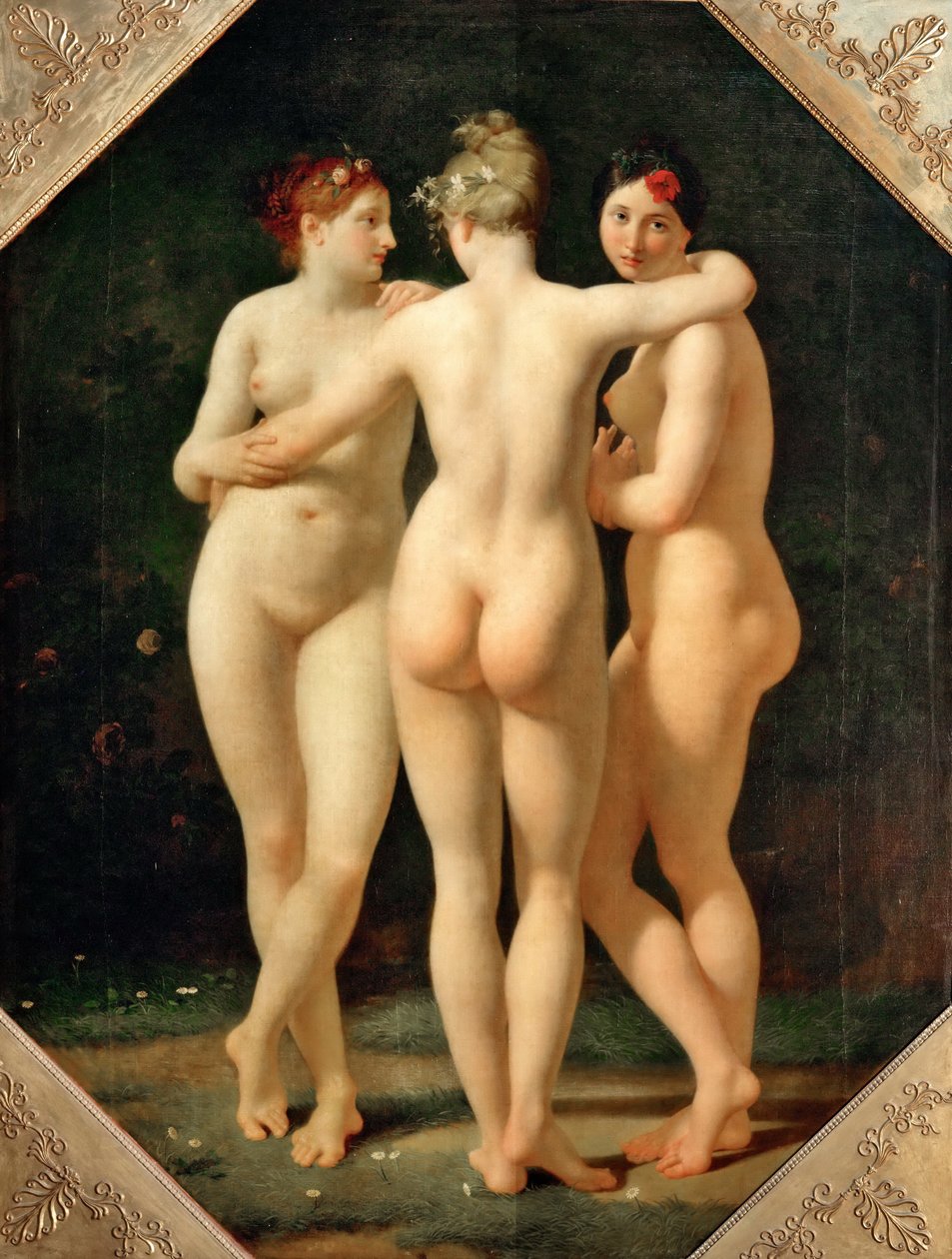 De Drie Gratiën door Jean Baptiste Regnault