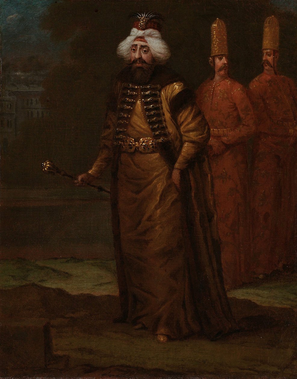 Sultan Ahmed III door Jean Baptiste Vanmour